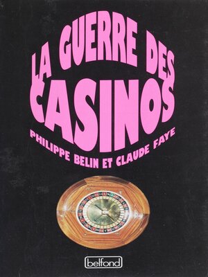 cover image of La Guerre des casinos